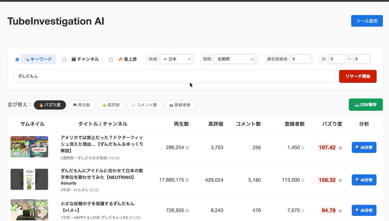 ノイズのないデータ収集